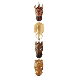 Gifts & Decor Animal Masks Wall Plaque